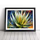 Aloe Vera Succulent Plant Vol.2 Wall Art Print Framed Canvas Picture Poster