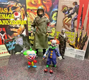 Amok Time Shorty Killer Clown From Outer Space + 3 Bonus Figures - Picture 1 of 7