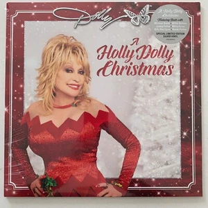 Dolly Parton – A Holly Dolly Christmas - Brand New & Sealed 2020 Silver Vinyl LP - Picture 1 of 2