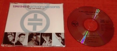 TAKE THAT 4 TRACK EP CD SINGLE - A MILLION LOVE SONGS (THE LOVE SONGS E.P.) - Image 1 of 2