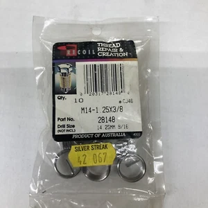 Recoil 28148 (10) Gewindereparatureinsätze 14-1,25x3/8 42-067  - Bild 1 von 3