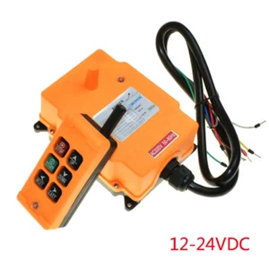 12-24VDC HS-6 6 Channels 1 Speed Hoist Crane Radio Remote Control System - Picture 1 of 5