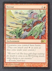 MTG - Fervor - Core Set 2013 - LP - Magic The Gathering - Rare Red Enchantment - Bild 1 von 7