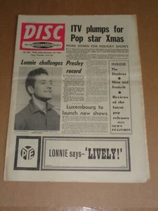 Disc - November 26 1960 Lonnie Donegan cover (Bobby Deacon/Marion Ryan) - Picture 1 of 1