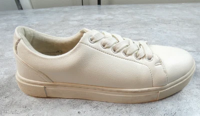 Zapatilla deportiva Joie Shoe para mujer 7 blanca Harvard minimalista vegana con cordones cómoda Foto 1 de 4