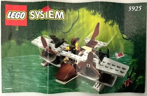 LEGO ADVENTURERS PONTOON PLANE #5925 EXCELLENT USED CONDITION - Picture 1 of 2