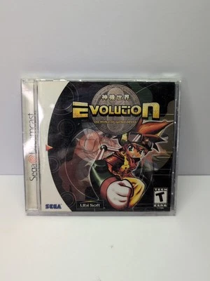 * Evolution: The World of Sacred Device Sega Dreamcast DC COMPLETE MINT DISC  - Image 1 of 4