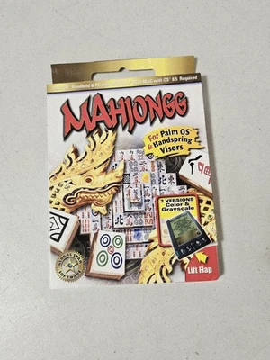Mahjongg for Palm Os & Handspring Visors - PC/MAC CD-ROM - NEW in Original Box - Image 1 of 3