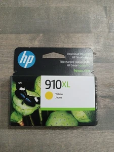 NUEVO Cartucho de tinta genuino HP 910XL color amarillo de alta capacidad exp. Fecha 04/2026 - Imagen 1 de 10