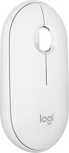 Logitech Pebble Mouse 2 M350s Slim Bluetooth Wireless Mouse, Portable, White  - Picture 1 of 11