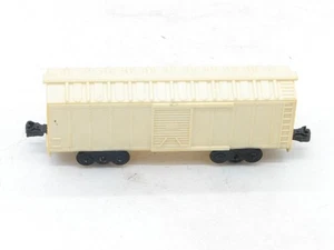 Marx Mexico Great Lakes Promotions Plastimarx White Plastic Box Car - Picture 1 of 6