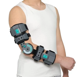 Doukom Gelenk Post Op Ellenbogenbandage, verstellbare Bewegungsfreiheit Unterstützung - RECHTS - Bild 1 von 4