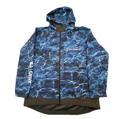 Дождевик Onyx Hydrovore с капюшоном Mossy Oak Elements Agua Marlin размер большой - Изображение 1 из 4