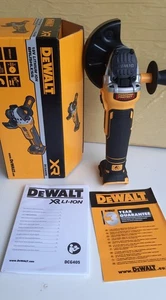 SET ORIGINALE DeWALT Smerigliatrice + 2 BATT. 5Ah + CARIC VEL 3A GARANZIA 3 ANNI - Imagen 1 de 14