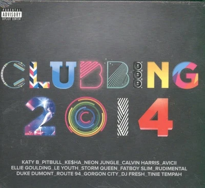 Various Artists Clubbing 2014 double CD UK Sony Music 2014 in digipak. Sealed - Bild 1 von 2