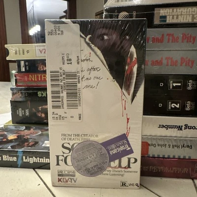 SCREAM FOR HELP VHS TAPE 1984 Lorimar KLV-TV Rachael Kelly New Sealed - Image 1 of 3