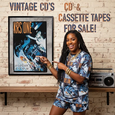 •KRS ONE ~ RETURN OF THE BOOM BAP• (1993 OG PRESSING) (CASSETTE TAPE) (3) - Image 1 of 4