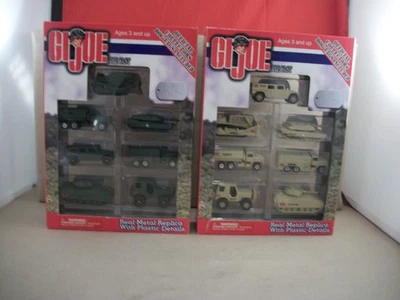 2 juegos nuevos en caja de vehículos réplicas de metal real Maisto GI Joe con etiquetas para perros Foto 1 de 4