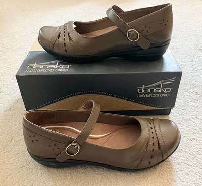 NUEVO Zapatos para mujer Dansko Mathilda color topo talla 41 (talla EE. UU. 10,5/11) Foto 1 de 3