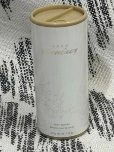 Vintage Avon Extraordinary Body Powder Discontinued Old Stock NEU! - Bild 1 von 6