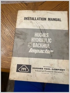 Hughes Backhoe Impactor IMP-71 Manual - Industrial Products Division - 1970s - Picture 1 of 4