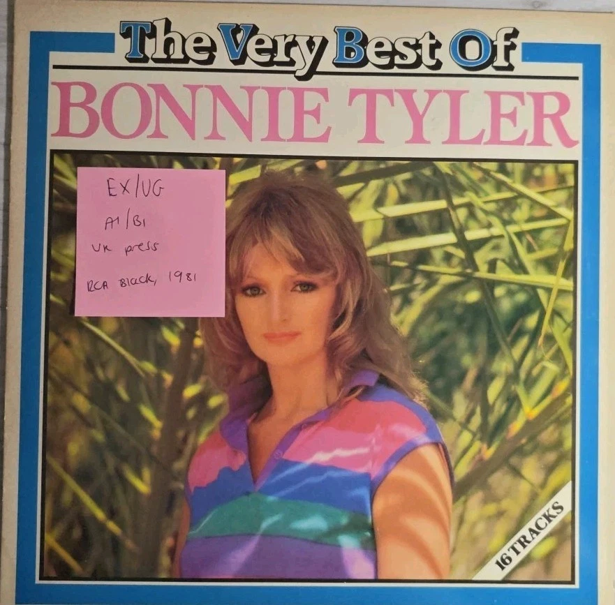 Bonnie Tyler The Very Best Of Vinyl Record EX/VG RCALP5046 1981 - Изображение 1 из 2