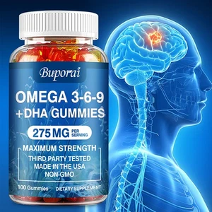 Omega 3 6 9 + DHA - Salud De Articulaciones, Cardiovascular, Cerebro Y Ojos - Imagen 1 de 13