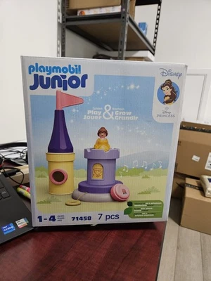 Playmobil Junior & Disney: Belle's Play Tower with Sound - Imagem 1 de 2