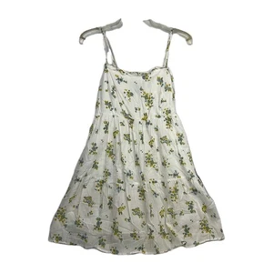 Mini Vestido Babydoll Wild Fable Para Mujer Grande Floral Forrado con Volantes 100% Algodón - Imagen 1 de 5