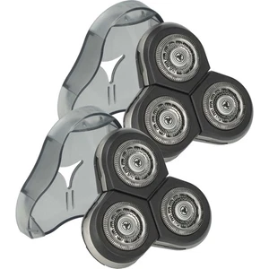 2x cabezales para Philips Arcitec (RQ10xx) RQ1250CC RQ1250 RQ1251 afeitadora - Imagen 1 de 9