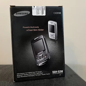 New Samsung E250 complete in box - Afbeelding 1 van 4