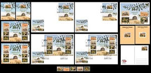 SIERRA LEONE 2025 PALESTINE FULL PACK MS1V MS8V SS1V & IMPERF & FDC CARD BKLT - Picture 1 of 14