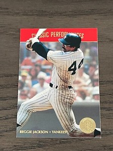 1995 SP Championship Series Classic Performances Reggie Jackson #CP1 Yankees