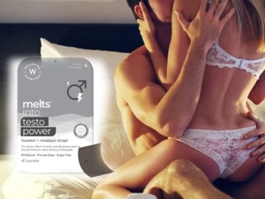 Men Testo Power Enhancement 30 Oral Strips Supports Performance, Stamina, Energy - Picture 1 of 7