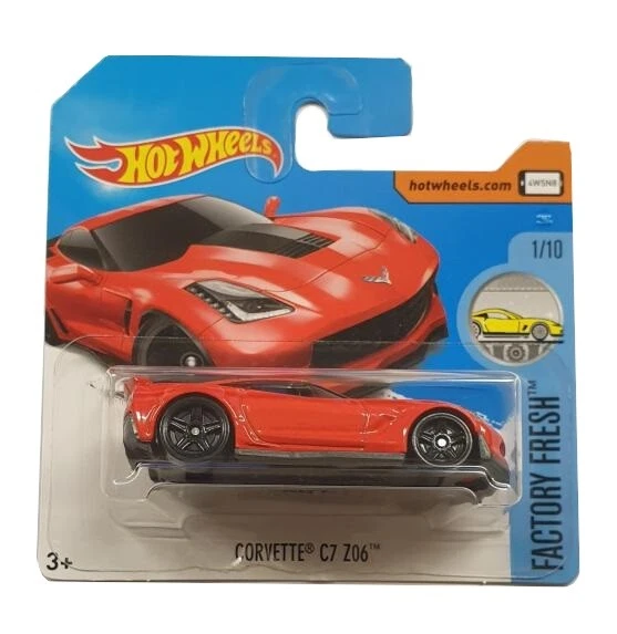 HOT WHEELS FACTORY FRESH 1/10 CORVETTE C7 Z06 217/365 SHORT CARD - Image 1 of 1