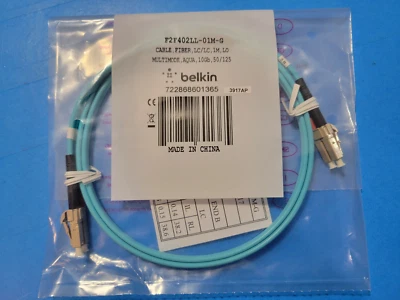 Belkin F2F402LL-01M-G 10GB 1M Fiber Optic Cables - Image 1 of 4