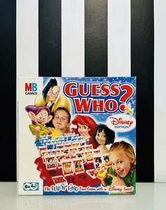 ๐ Hasbro GUESS WHO ? - DISNEY EDITION MB Games - RARE 2003 Edition Complete - Picture 1 of 10
