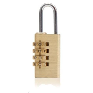 Number Pure Cooper Password Lock Padlock Brass Combination Lock Password Code - Picture 1 of 12