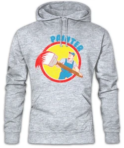 Painter III Hoodie Kapuzenpullover Maler Malermeister Anstreicher Lackierer - Picture 1 of 1