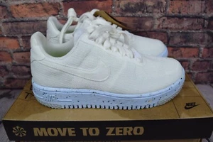 Nike Air Force One Damenkrater Flystrick reines Platinum Größe 5 - DC7273-100 - Bild 1 von 16