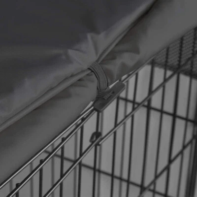Dog Cage Crate Cover Small Medium Large XL 210D Oxford Heavy Duty Sun Proof - Image 1 of 4