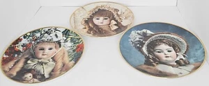 3 Hanau Puppenmuseum Sammelteller - Limited Edition Franklin Mint Erbstück - Bild 1 von 4