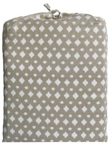 Room Essentials Full Bed Sheet Set Beige Diamond Cotton Rich Sheets - Picture 1 of 2