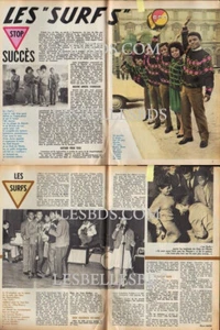 Presseartikel (Ref Rim 0403) 1964: LIED: LES SURFS 4p - Bild 1 von 1