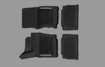 2024 2025 Tacoma Double/Crew Cab All Weather Floor Liners Mats 4 Piece Foto 1 de 3
