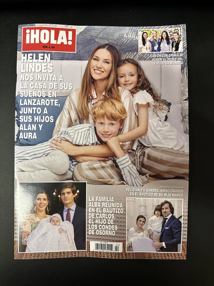 Helen Lindes iHOLA MEXICAN MAGAZINE SPANISH April 2024 No 166 - Image 1 of 1