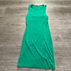 Zara Mini Dress Womens Small Green Bodycon Casual Curvy Cocktail Casual Lounge - Picture 1 of 7