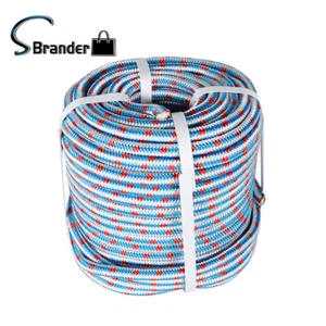 Cuerda de trenza doble de 1/2" x 150' nailon arborista cuerda de toro línea de aparejo cuerda de vela - Imagen 1 de 9