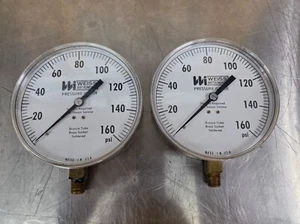 Weiss Pressure HVAC Gauge 4CTS-1 / 0-160 / 1/4" NPT LM - USA MADE - Picture 1 of 2