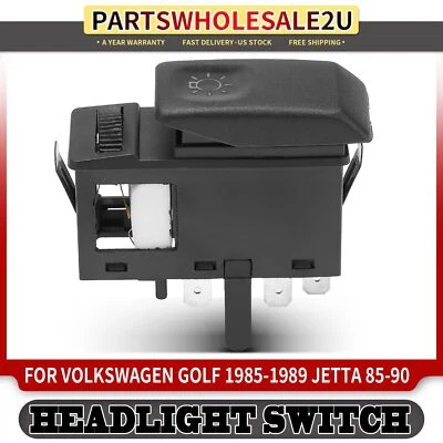 Headlight Switch for Volkswagen Jetta 1985 1986 1987 1988-1990 Golf 1985-1989 - Image 1 of 4